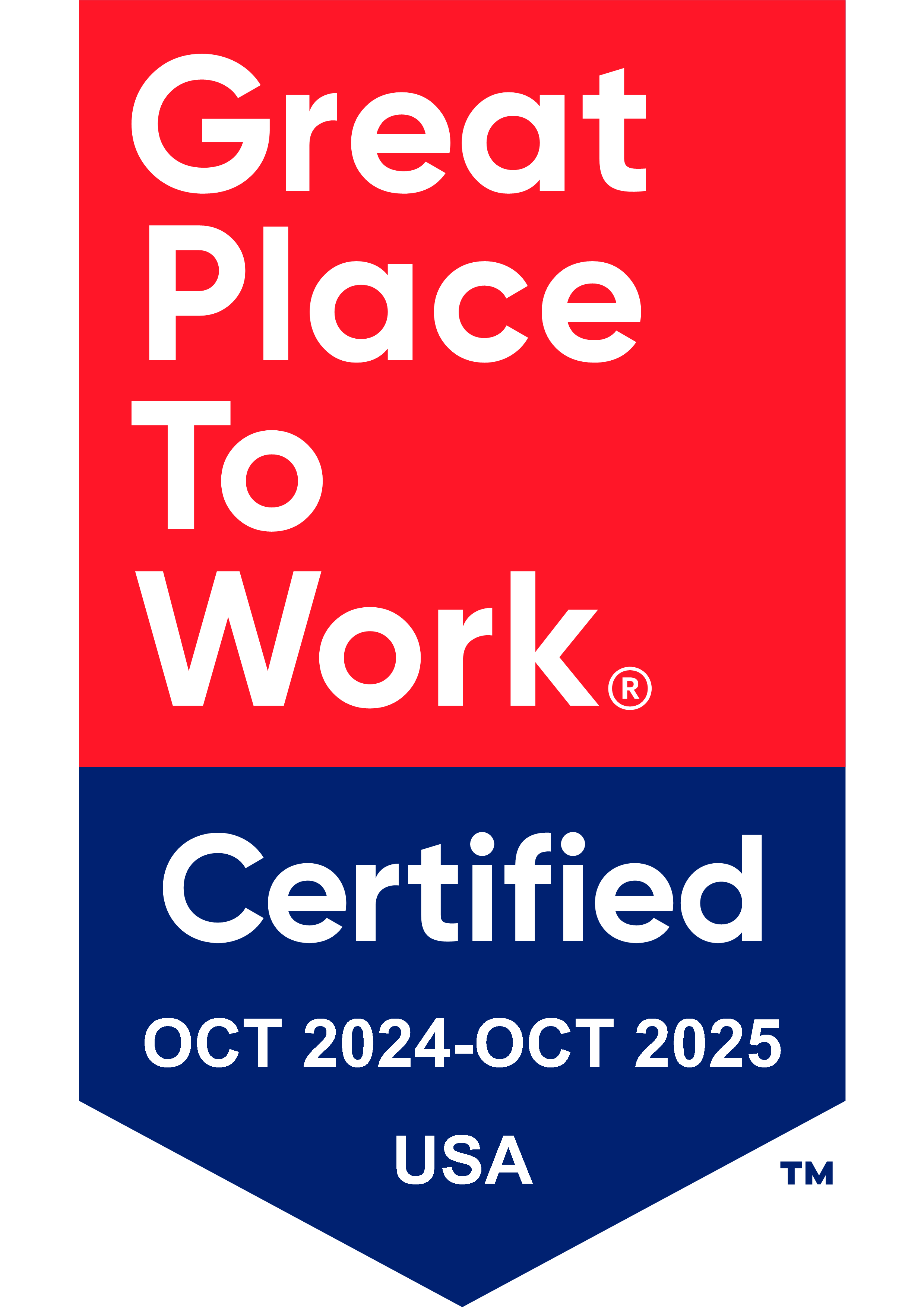 Great Place to work certified 2023